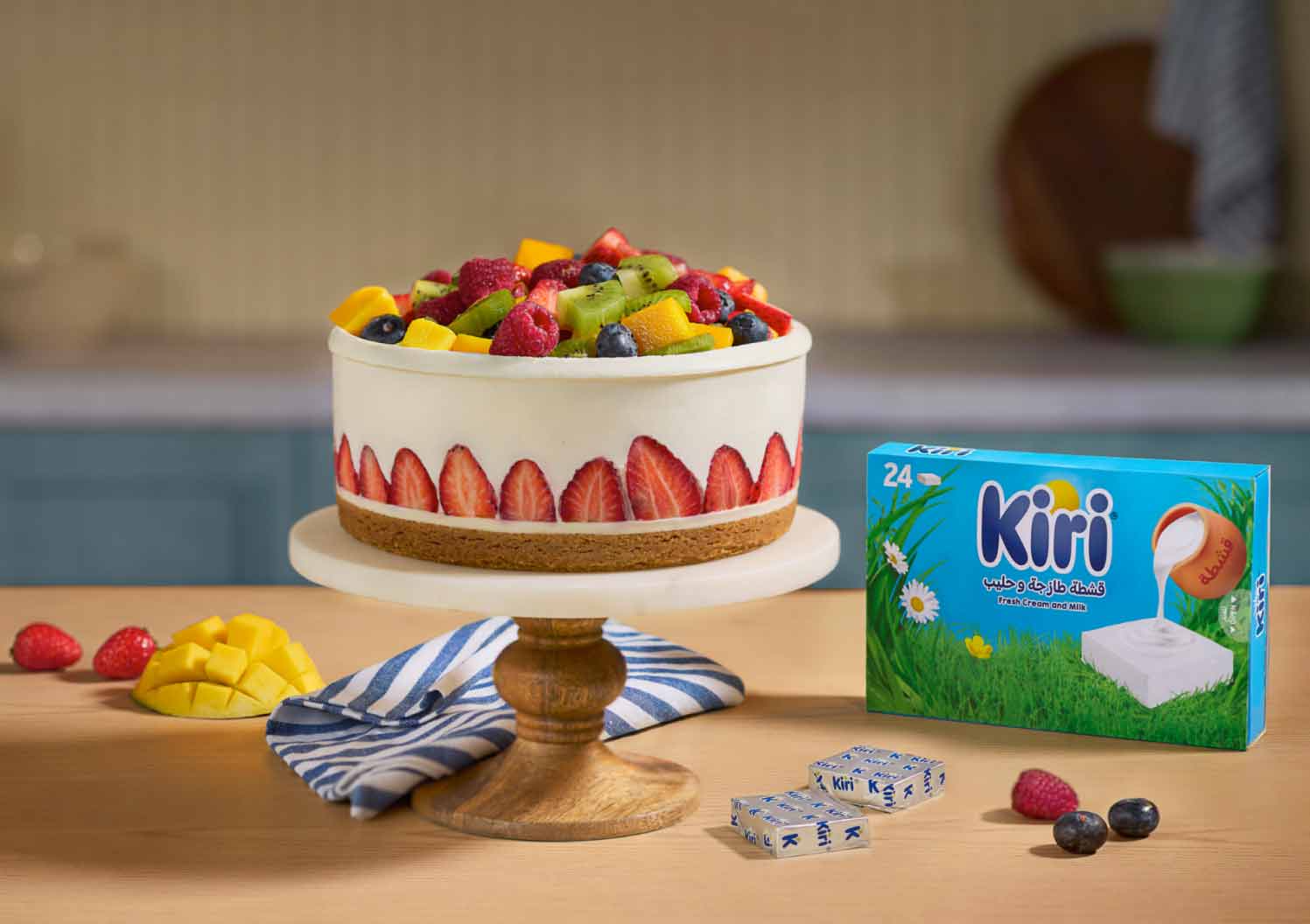 Kiri Fruity Cheesecake Bowl